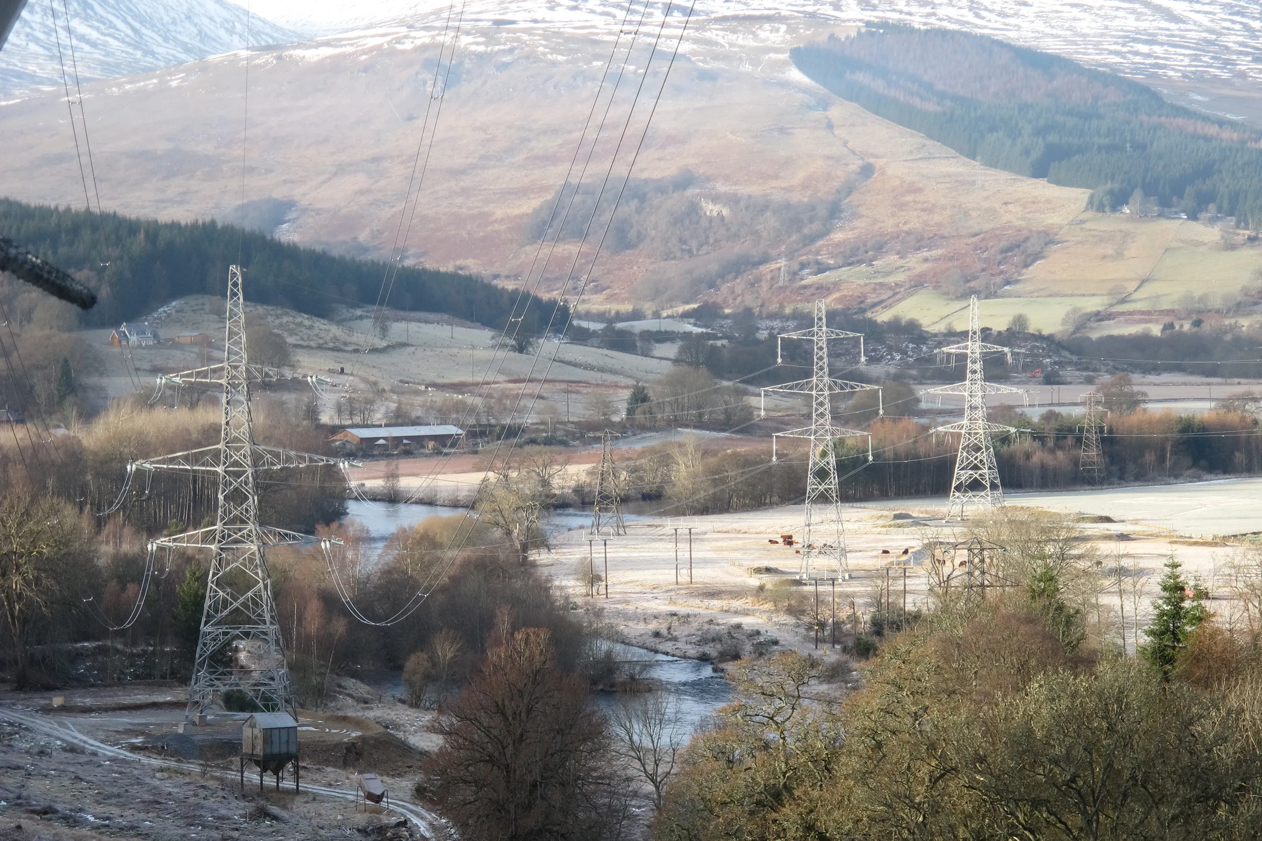 structural steel fabrication - 400kV Overhead Line Construction